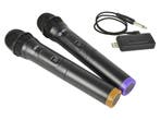 QTX U-Mic Dubbele Draadloze USB Microfoon UHF 863.2 Mhz +, Verzenden, Nieuw, Overige typen