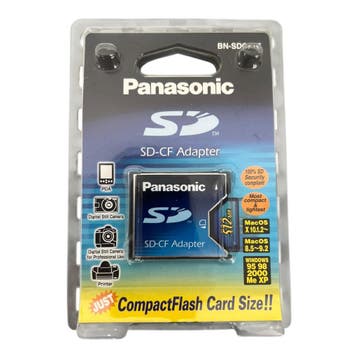 Panasonic SDnaarCF Adapter BNSDCF1E (Nieuw), Verzenden, Nieuw