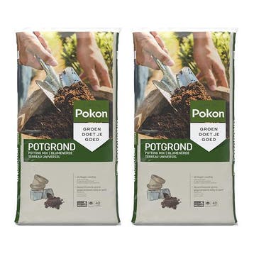 Potgrond | Pokon | 80 liter (Universeel), Verzenden