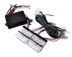 ORANJE / WIT 4 X 3 LED Flash zwaailicht 12V -flitser, Ophalen of Verzenden, Nieuw
