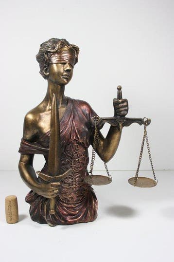 Buste, Lady Justice - 32 cm - resin