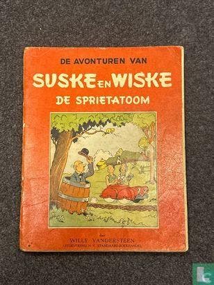 Suske en Wiske - De sprietatoom - 1949, Eén stripboek, Verzenden, Gelezen, Vandersteen, Willy.