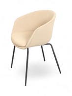Tova kuipstoel, beige stoffering, Ophalen of Verzenden, Gebruikt, Overige kleuren