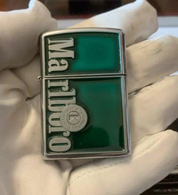 Zippo - Marlboro green - Zonder minimumprijs - Aansteker -, Verzamelen, Nieuw