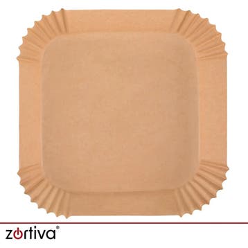 Zortiva Airfryer bakpapier 23 x 23 cm, 100 stuks met anti..., Ophalen of Verzenden, Nieuw