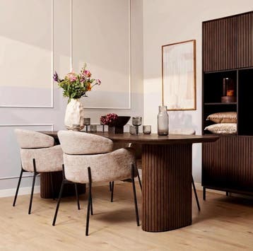 Eetkamertafel Manon - 240 x 110 cm | Starfurn, Ophalen of Verzenden, Nieuw