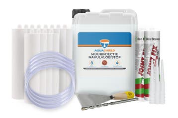 Aquashield Aquashield muurinjectie kit, Verzenden, Nieuw