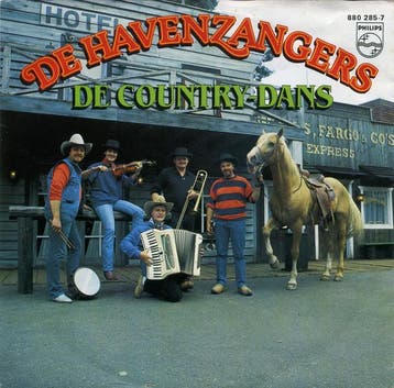 vinyl single 7 inch - De Havenzangers - De Country-Dans, Verzenden, Zo goed als nieuw, 7 inch, Nederlandstalig
