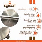 Kamaat | Professionele Hamburgerpers | Smash Burger Press, Nieuw, Kamaat