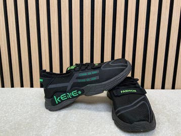 Partij sportschoenen zwart met accent – maat 41 t/m 44, Ophalen, Nieuw, Sneakers of Gympen