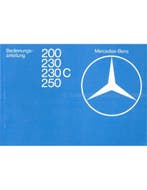 1977 MERCEDES BENZ E KLASSE INSTRUCTIEBOEKJE DUITS, Auto diversen, Handleidingen en Instructieboekjes