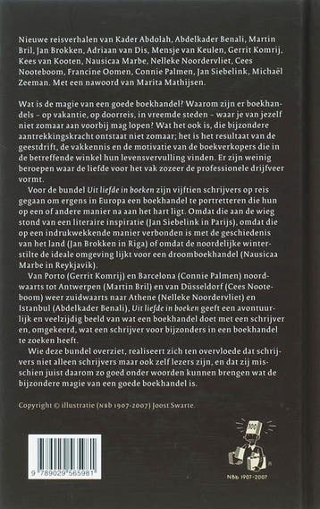 Uit liefde in boeken 9789029565981 Jan Siebelink, Boeken, Verzenden, Zo goed als nieuw, Jan Siebelink