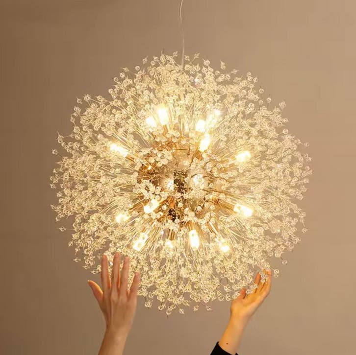 Paardenbloem LED Hanglamp – Moderne Acryl Sterrenhemel Lamp, Huis en Inrichting, Lampen | Hanglampen, Nieuw, Verzenden