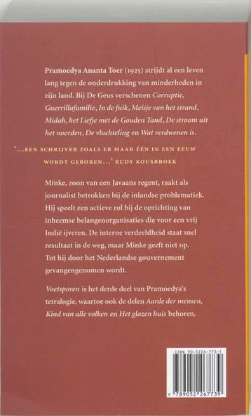 Voetsporen / Buru tetralogie / 3 9789052267739, Verzenden, Gelezen, Pramoedya Ananta Toer