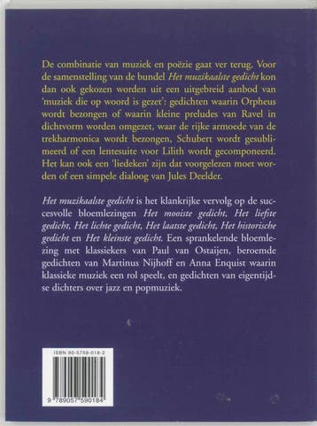 Het muzikaalste gedicht 9789057590184, Verzenden, Gelezen