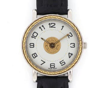 Hermès - Sellier - Zonder minimumprijs - SE4.220 - Dames -, Sieraden, Tassen en Uiterlijk, Horloges | Heren, Nieuw