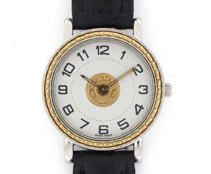 Hermès - Sellier - Zonder minimumprijs - SE4.220 - Dames -, Sieraden, Tassen en Uiterlijk, Horloges | Heren