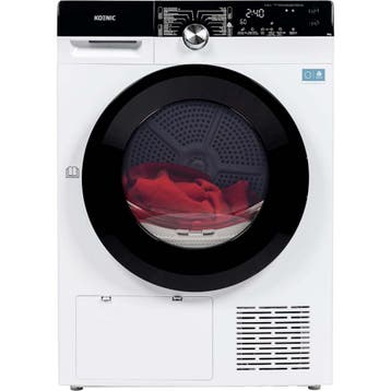 Koenic KTD8336B - Warmtepompdroger - 8 kg - 64 dB -, Ophalen of Verzenden, Nieuw, Voorlader, 85 tot 90 cm