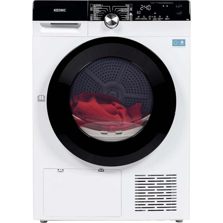 Koenic KTD8336B - Warmtepompdroger - 8 kg - 64 dB -, Witgoed en Apparatuur, Wasdrogers, Nieuw, Voorlader, 85 tot 90 cm, Ophalen of Verzenden