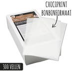 Chocoprint sheets Bonbon-formaat (300 vellen), Hobby en Vrije tijd, Taarten en Cupcakes maken, Verzenden, Nieuw