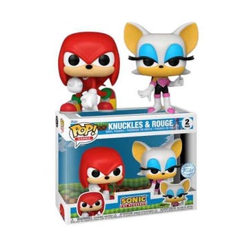 Funko Pop!  Sonic - Knuckles & Rouge ) 2-Pack, Verzamelen, Verzenden, Nieuw