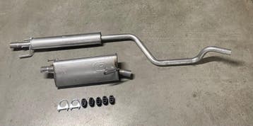 Uitlaat set, Einddemper + Middendemper Opel Meriva, Verzenden, Nieuw