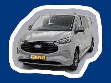 Ford Transit Custom 320 2.5 PHEV L2H1 Limited DC Hybride Dub, Automaat, Stof, Gebruikt, Euro 6