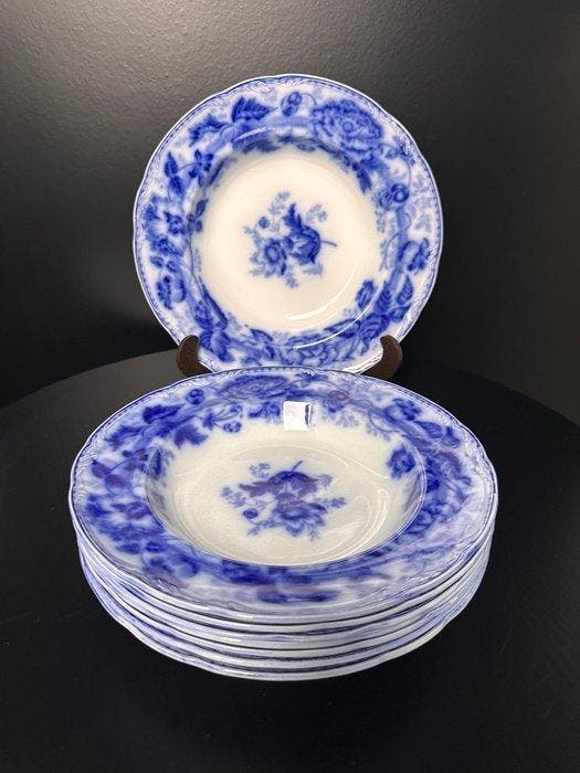 Wedgwood - Soepkom (8) - Rare set of 8 Antique Wedgwood, Antiek en Kunst, Antiek | Glas en Kristal