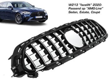 Carnamics Grille | Mercedes-Benz E-klasse 20- 4-d / E-klasse, Verzenden, Nieuw