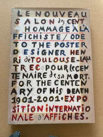Affiches door bekende kunstenaars - Ode aan Toulouse Lautrec, Ophalen of Verzenden, Zo goed als nieuw, Schilder- en Tekenkunst