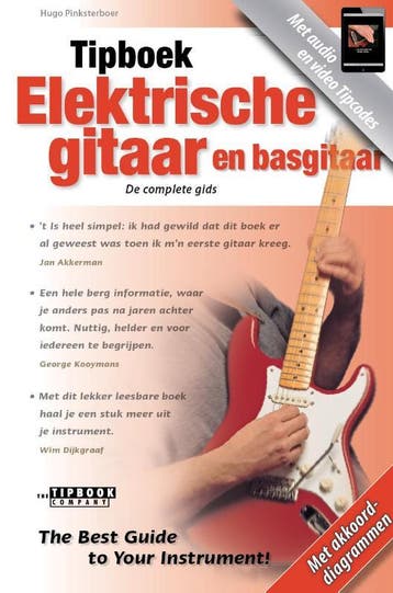 Tipboek Elektrische gitaar en basgitaar / Tipboek, Boeken, Verzenden, Zo goed als nieuw, Hugo Pinksterboer