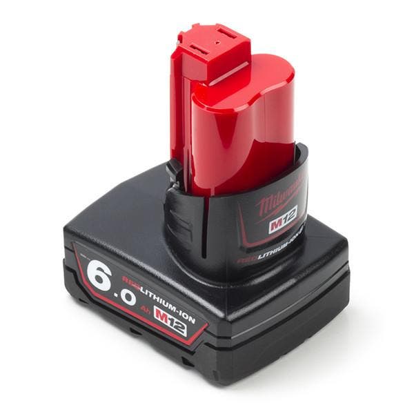Milwaukee M12 B6 Red Lithium / 4932451395 accu, origineel, Doe-het-zelf en Verbouw, Gereedschap | Machine-onderdelen en Toebehoren