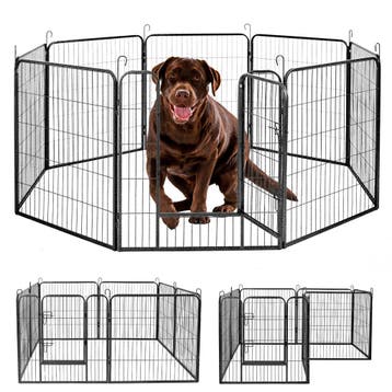 IvoQ Puppyren 8 Panelen 60 cm Hoog, Dieren en Toebehoren, Verzenden, Nieuw