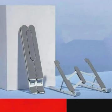 Opvouwbare Laptopstandaard - Verstelbaar & Draagbaar Alumini, Computers en Software, Laptopstandaarden, Verzenden, Nieuw