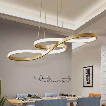 Moderne LED Plafondlamp met Afstandsbediening - Dimbare Hang, Verzenden, Nieuw
