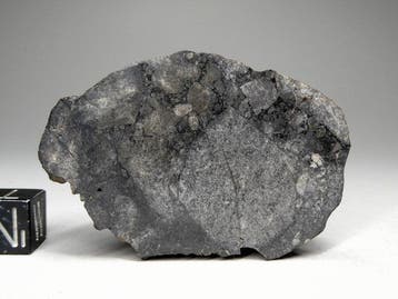 Meteoriet NWA 15658 eucriet asteroïde Vesta eindsnede - 45.3