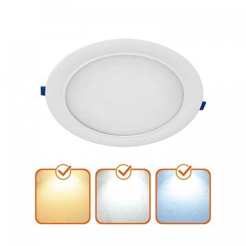Kobi SIGARO LED Downlight 24W 2400lm 3CCT Wit Zaagmaat 19..., Ophalen of Verzenden, Nieuw