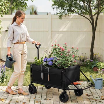 Nieuwe Opvouwbare Bolderkar – Trolley 150kg Draagvermogen, Caravans en Kamperen, Bolderkarren, Verzenden, Opvouwbaar, Nieuw