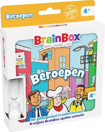 Brainbox Pocket - Beroepen | Bezzerwizzer - Reisspellen, Verzenden, Nieuw