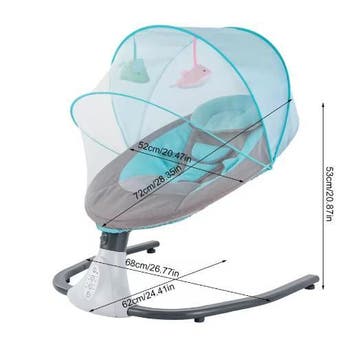 Elektrische Babyschommel met Muziek en Bluetooth, Kinderen en Baby's, Babywiegjes en Ledikanten, Verzenden, Nieuw