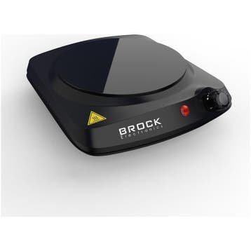 BROCK 1-Pits Infrarood Elektrische Kookplaat – 1200W Compact, Witgoed en Apparatuur, Kookplaten, Ophalen of Verzenden, Nieuw