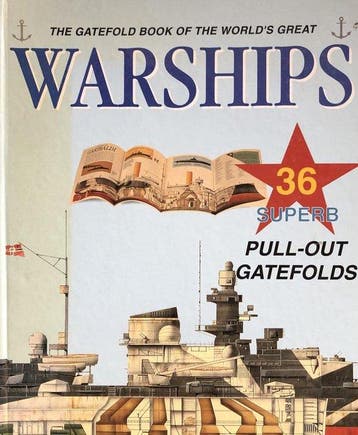 The gatefold book of the world’s great warships, Ophalen of Verzenden, Nieuw