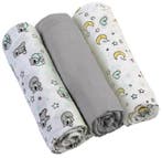 Baby Ono 3 Stuks Grijs Hydrofiel Luiers, Verzenden, Nieuw