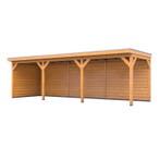 Douglas overkapping, 302 x 735 cm + wanden blank, Verando, Tuin en Terras, Nieuw