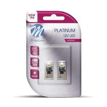 Platinum LED W5W - Platinum - 1x Osram Led - Canbus - Wit, Verzenden, Nieuw, Maserati