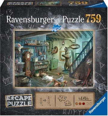 ESCAPE Forbidden Basement 759 pcs. - Escape the room, Ophalen of Verzenden, Nieuw