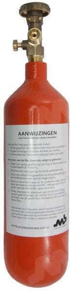 Karweifles 225 bar met kraan oranje oranje, Doe-het-zelf en Verbouw, Overige Doe-het-zelf en Verbouw, Nieuw, Verzenden
