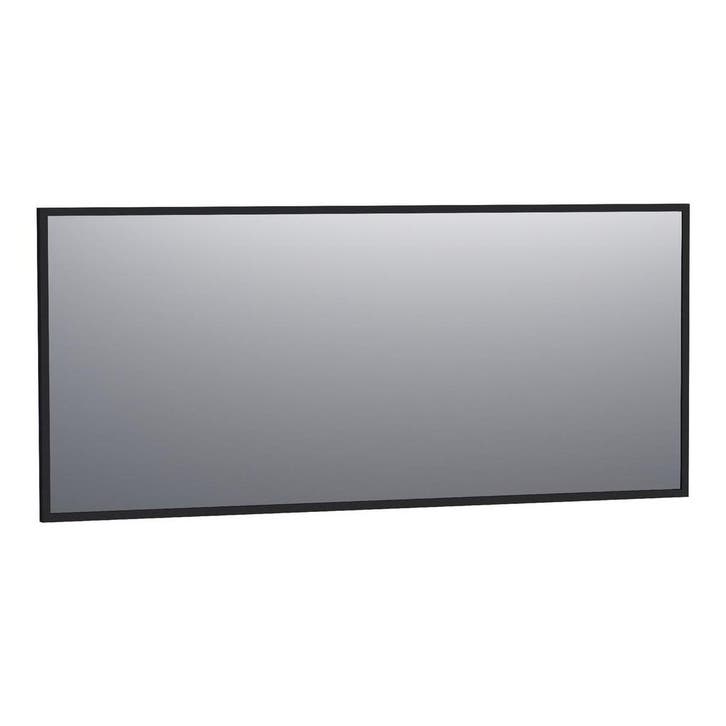 Brauer Onyx Spiegel - 160 cm - Rechthoekig - Zwart, Huis en Inrichting, Woonaccessoires | Spiegels, Nieuw, Ophalen of Verzenden