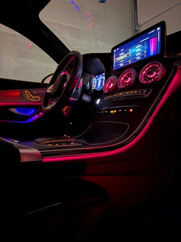 Sfeerverlichting Mercedes-Benz C-Klasse W205 / GLC X253