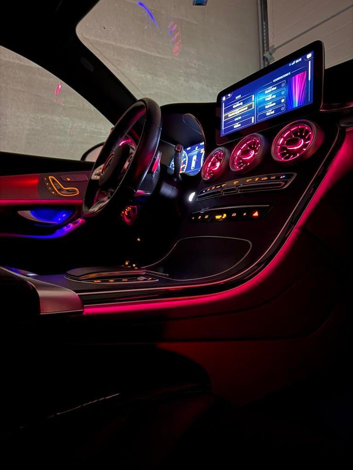 Sfeerverlichting Mercedes-Benz C-Klasse W205 / GLC X253, Auto diversen, Tuning en Styling